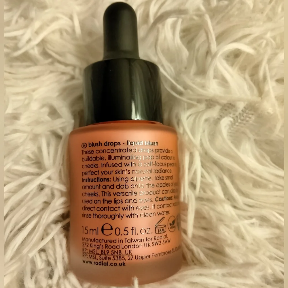 🆕 RODIAL Liquid Blush Drops Frosted Pink 💕